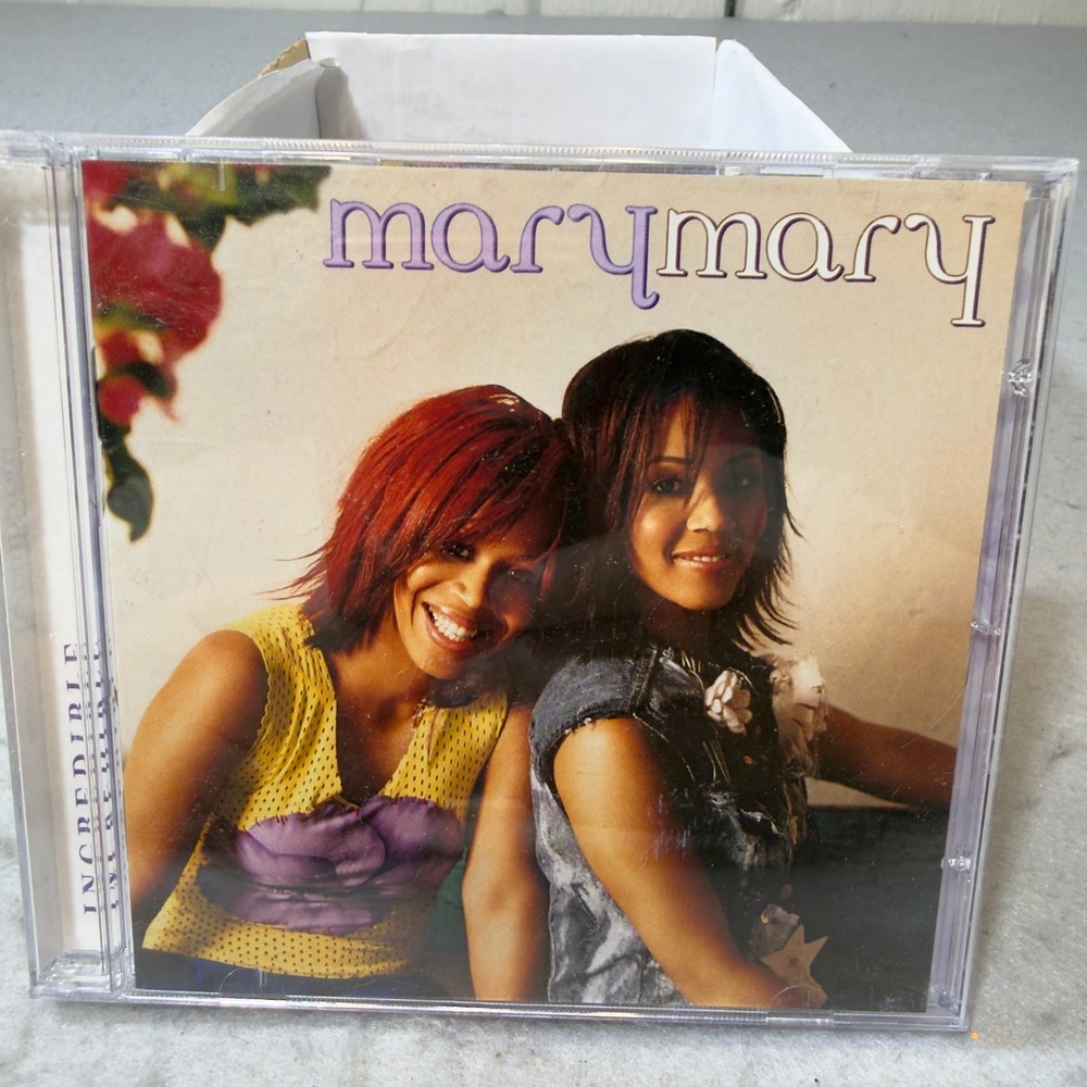 Mary Mary Incredible CD Album 2002 Gospel R&B Columbia Records 886919846027